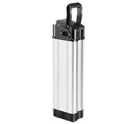 Cpolebev Bicicleta EléCtrica 36V / 48V Caja de BateríA de Gran Capacidad 18650 Caja de Soporte Accesorios para Bicicleta EléCtrica Cabeza de