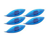 Cpolebev Blue Phoenix Eye Shuttles Herramientas Bobbin Accesorios de Costura de Plástico Transparente Herramientas de Tejido Línea Inferior Bobbin