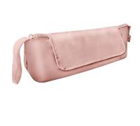 Cpolebev Bolsa de Viaje para Herramientas para el Cabello, Rizador, Alisador de Pelo, Bolsa de Almacenamiento para Caja de Viaje para Herramientas Calientes 2 en 1, Rosa
