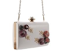 Cpolebev Bolso de Mano de para Mujer una, Bolso de Mano para Cena, Fiesta, Dama, Boda, ()