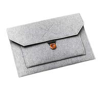Cpolebev Bolso de Negocios Blando Caja para Air Pro Retina 13 Laptop para Tablet Bolsa Gris