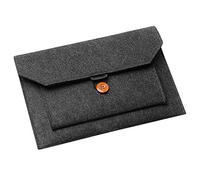 Cpolebev Bolso de Negocios Blando Caja para Air Pro Retina 13 Laptop para Tablet Bolsa Gris Oscuro