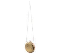 Cpolebev Bolsos de Noche Redondos de Las Mujeres Clutch Simple de Diamante Bolsas de Hombro de Cadena