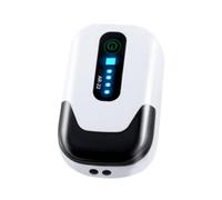 Cpolebev Bomba de Aire de Oxígeno para Acuario A Prueba de Agua, Aireador de Compresor de Aire para Pecera, Recargable por USB, Pesca Al Aire Libre Ultrasilenciosa (AR22)