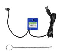 Cpolebev Bomba de Fuente de Agua para Gatos, Bomba de Fuente de Agua para Mascotas Bomba de Repuesto -DC160 Motor para Fuente de con Tapa de Redonda