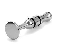 Cpolebev Boquilla de Trompeta Entrenador de Fuerza Bucal Plateado para SaxofóN Cuerno TrombóN Tuba Accesorios
