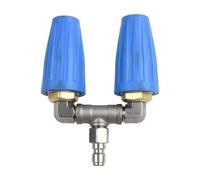 Cpolebev Boquilla Turbo de Doble Punta para Lavadora de Alta PresióN, Boquilla Turbo Doble Giratoria A PresióN de 4000 PSI, Punta de PulverizacióN de 1/4 de Pulgada