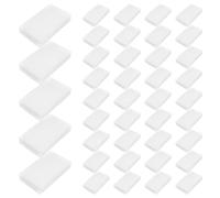 Cpolebev Borrador MáGico de Esponjas de Limpieza, Borrador de Esponja para el Hogar Espuma Limpiadora Limpieza para Cocina, Muebles, AutomóViles, (Paquete de 50)
