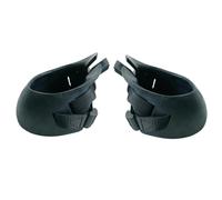 Cpolebev Botas para Pezuñas de Caballo, Aislamiento de Agua Sucia, Protección de Goma para Caballos para Saltar, Montar A Caballo, Suministros de Entrenamiento Ecuestre L
