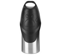 Cpolebev Botella de Agua PortáTil para Perros - Botella de Agua de Viaje para Perros de Acero Inoxidable para Mascotas Caminar al Aire Libre, Senderismo, Viajes, 500 Ml