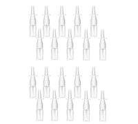 Cpolebev Botella de Nasal de 20 Piezas, Botella de de Nariz VacíA PequeñA Transparente de 10 Ml, Pulverizadores de Niebla Fina Reutilizables para Viajes