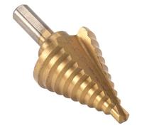Cpolebev Brocas Escalonadas Brocas CóNicas, Acero de Alta Velocidad 10 Pasos 1/4 a 1-3/8 Pulgadas