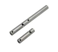 Cpolebev Buje de de Tubo de Eje AR60 de Acero Inoxidable para Axial Wraith 90018 RR10 90048 1/10 RC Crawler Car Upgrades Parts