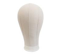 Cpolebev Cabeza de Lona de Maniquí de 24 Pulgadas para la FabricacióN de Pelucas de Encaje de ExtensióN de Cabello y Cabeza de Maniquí de Estilo de ExhibicióN