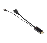 Cpolebev Cable Convertidor Macho una Hembra Compatible con 4K@60Hz Cable Adaptador Convertidor Compatible con una DP