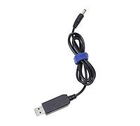 Cpolebev Cable De Conversion USB A DC Cable De Aumento De Voltaje 5V A 12V 5.5X2.1Mm DC Macho 1M