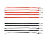 Cpolebev Cable de Silicona de 10 Piezas 16AWG con Enchufe Macho de 4,0 Mm de Longitud 10Cm para 380 390 540 550 775 795 Cable de ConexióN de Motor Cepillado