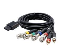 Cpolebev Cable RGB/RGBS para Consolas de Video N64 SFC SNES Cable Compuesto con Gran Estabilidad