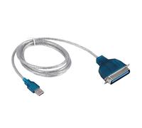 Cpolebev Cable USB a Paralelo IEEE 1284 Impresora (Conecta tu Vieja Impresora paralela a un Puerto USB)