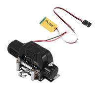 Cpolebev Cabrestante AutomáTico de Metal con LíNea de Control de 3 Canales para 1/10 RC Crawler Coche Axial SCX10 TRX4 Accesorios Piezas de ActualizacióN,B