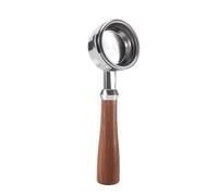 Cpolebev Café Sin Fondo Portafiltro Máquina de Café Manejar de Madera Filtro Accesorios de Café para -310 / -510 K888