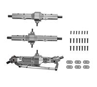 Cpolebev Caja de Cambios de Eje de Puente Trasero Medio Delantero de Metal para B16 B36 FY004 1/16 RC Car Truck Upgrade Parts Accesorios