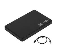 Cpolebev Caja De Disco Duro USB De 2,5 Pulgadas Sata A Disco De Disco Duro USB 2.0 Caja Externa SATA Caja De Disco Duro HDD con Cable USB