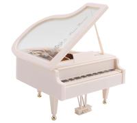 Cpolebev Caja de Música de Piano, Cajas Musicales Mecánicas de Mecanismo de Relojería, Caja de Música Clásica para Regalo de Cumpleaños de Niñas o Decoración de Escritorio
