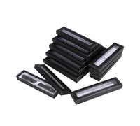 Cpolebev Caja de Regalo para Bolígrafos Vacía de 24 Piezas con Tapa Transparente, Caja para Bolígrafos, Vitrina para Presentación, Joyería, Embalaje de Regalo, Suministros de Oficina