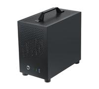 Cpolebev Caja para PC Micro-ITX SKTC A17 SGCC Caja para Computadora Compatible con Micro-ITX Mini PC Negro