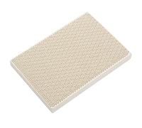 Cpolebev CalefaccióN de Placa de Soldadura de Panal de CeráMica para Cabeza de Estufa de Gas 135X95X13Mm