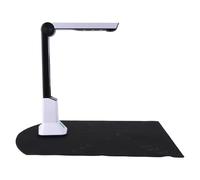 Cpolebev CáMara de Documentos para Profesores, EscáNer de CáMara de Documentos USB PortáTil con Soporte EscáNer FotográFico de CáMara de Documentos de Formato A4 de 8MP HD