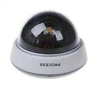 Cpolebev Camara de Seguridad de Simulada Cupula Luz LED simulada CCTV IP Camara Tienda Interior Exterior para Oficina Tienda Jardin