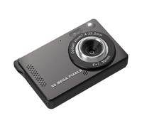 Cpolebev Cámara Digital M08 CCD, Cámara Pequeña para Estudiantes, Máquina de Tarjetas de Campus Retro Portátil Pequeña, Negra, Sin Tarjeta de Memoria de 32 G