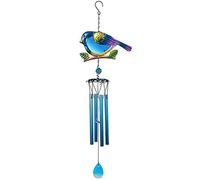 Cpolebev Campanillas de Viento para DecoracióN de Interiores y Exteriores, Campanillas de Viento de PáJaro Azul RomáNticas MóViles para DecoracióN de JardíN de Festivales en Casa