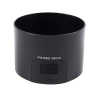 Cpolebev Capucha para Lente PH-RBG 58 Mm Negra para SMCP-DA 55-300 Mm F / 4-5.8 ED