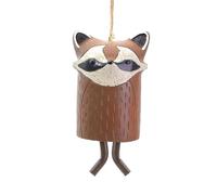 Cpolebev CarillóN de Viento Vintage, Estilo Bohemio, Adecuado para DecoracióN de Exteriores, Jardines y Patios. CarillóN de Viento de Marmota Animal,D
