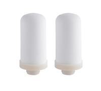 Cpolebev Cartuchos de Filtro de Agua de Grifo, Paquete de 2 de Limpieza de 8 Filtro de CeráMica Universal de de Diatomeas de Aguas Profundas