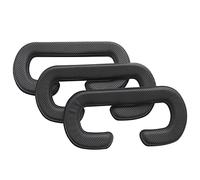 Cpolebev Cáscara para De PU,Espuma para Auriculares De Cara,Fácil De Limpiar Reemplazo De Espuma Accesorios para 11Mm (Paquete De 3)