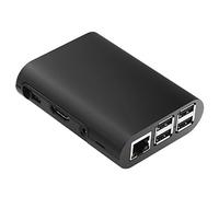 Cpolebev Case para 3 Modelo B, Pi 2 Modelo B Y Pi B 4 Negro