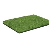 Cpolebev Césped Artificial, Tapete de Césped Profesional para Perros, Alfombra de Entrenamiento para IR Al Baño, Césped Grande para Exteriores, Alfombra para Terraza (80x100 Cm)