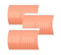Cpolebev Cinta de Peluca Roja para Pelucas de Encaje 36 Piezas Tiras de Cinta Adhesiva Impermeable Fuerte de Doble Cara Cinta de Peluca para Peluca de Encaje Tupé