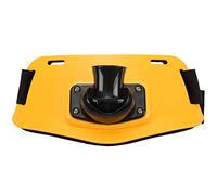 Cpolebev Cinturón De Cardán De Pie Ajustable Sostenedor De Caña De Pesca Juego En Accesorios De Pesca Aparejo De Pescar (Amarillo)