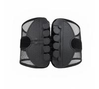 Cpolebev Cinturón de Soporte de Cintura con Hebilla y Doble Tirador, de Transpirable, para Gimnasio.