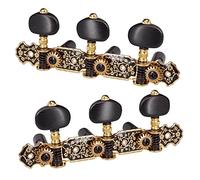 Cpolebev Clavijas de Guitarra Clavijas de AfinacióN de Cuerdas de Guitarra CláSica Clave 3L3R Perillas de Guitarras Afinadores Claves Accesorios de Reemplazo de Piezas