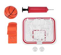 Cpolebev Clip de de Baloncesto de Oficina Deportiva para Basurero Juego de Baloncesto PequeñO Clip de Tablero de Baloncesto para Cesto de Basura