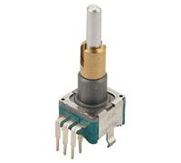 Cpolebev Codificador de Doble Eje EC11EBB24C03 con Interruptor 30 NúMero de Posicionamiento 15 Manejar de Punto de Pulso 25 Mm