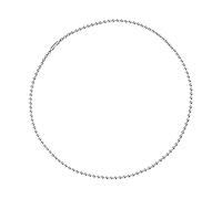 Cpolebev Collar de Cadena de Titanio Puro el Colgante de Cadena de Cuentas de Vidrio No Es FáCil de Oxidar Pulsera de AleacióN de Titanio Simple y Liviana-B