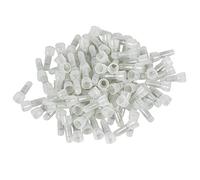 Cpolebev Conectores Aislados de Tapa Cerrada de Nylon de 100 Piezas Terminal de Crimpado de Cable 16-14 AWG