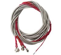 Cpolebev Conjunto de 5 Cuerdas de Acero para Bajo de 5 Cuerdas Gran Reemplazo Duradero